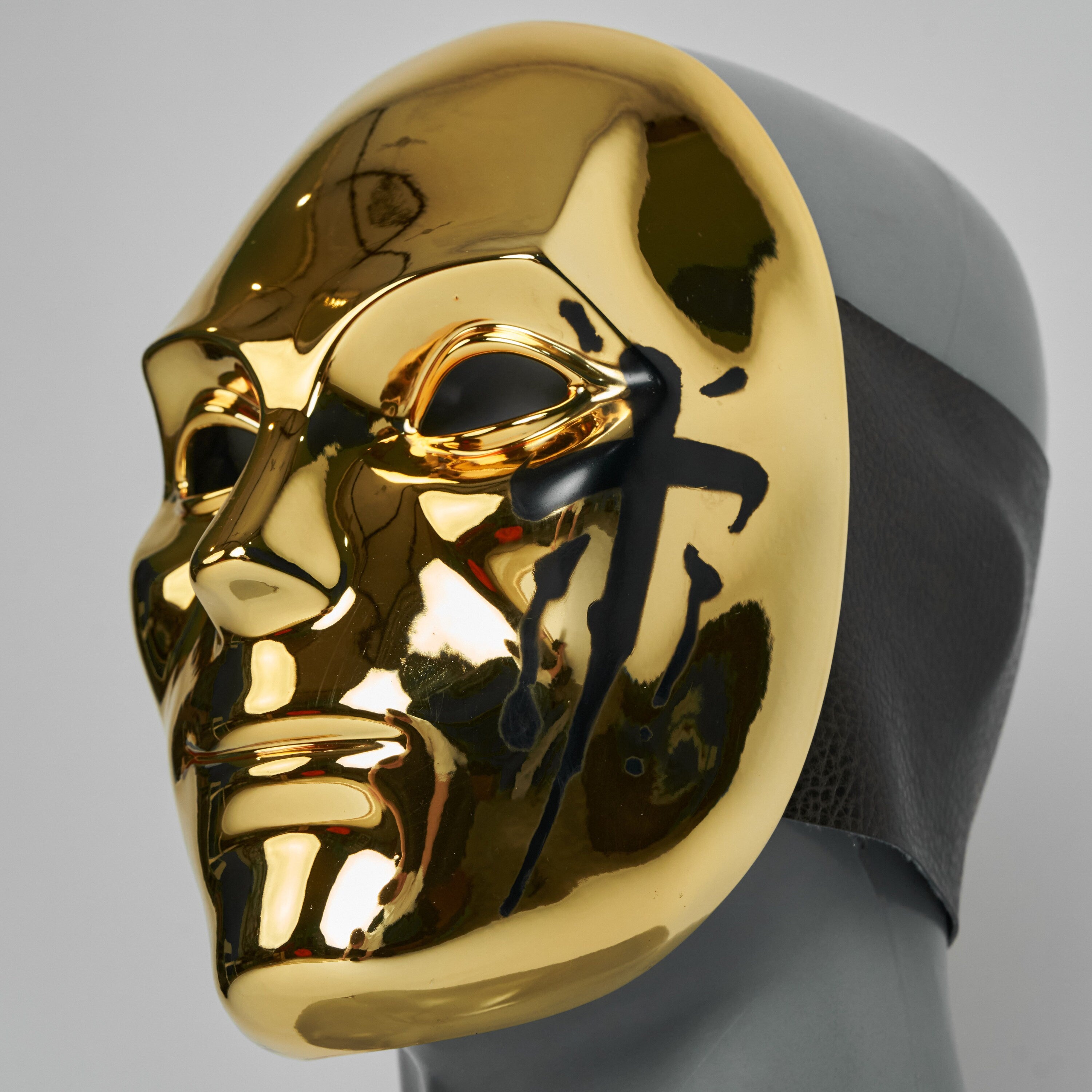Danny V Chrome mask from Hollywood Undead, view 1