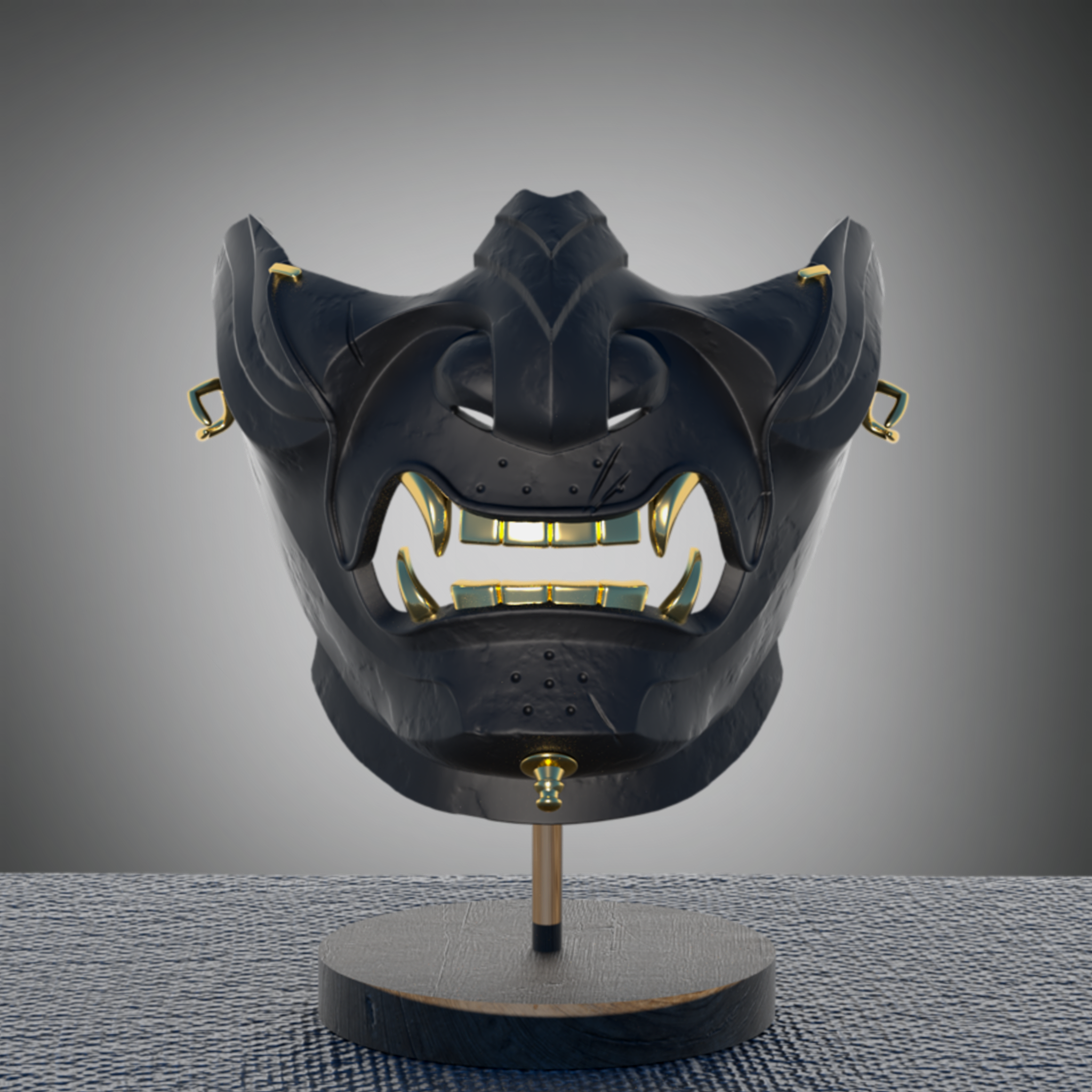 Ghost Of Tsushima by SecondNature Workshop | Samurai mask, view 1