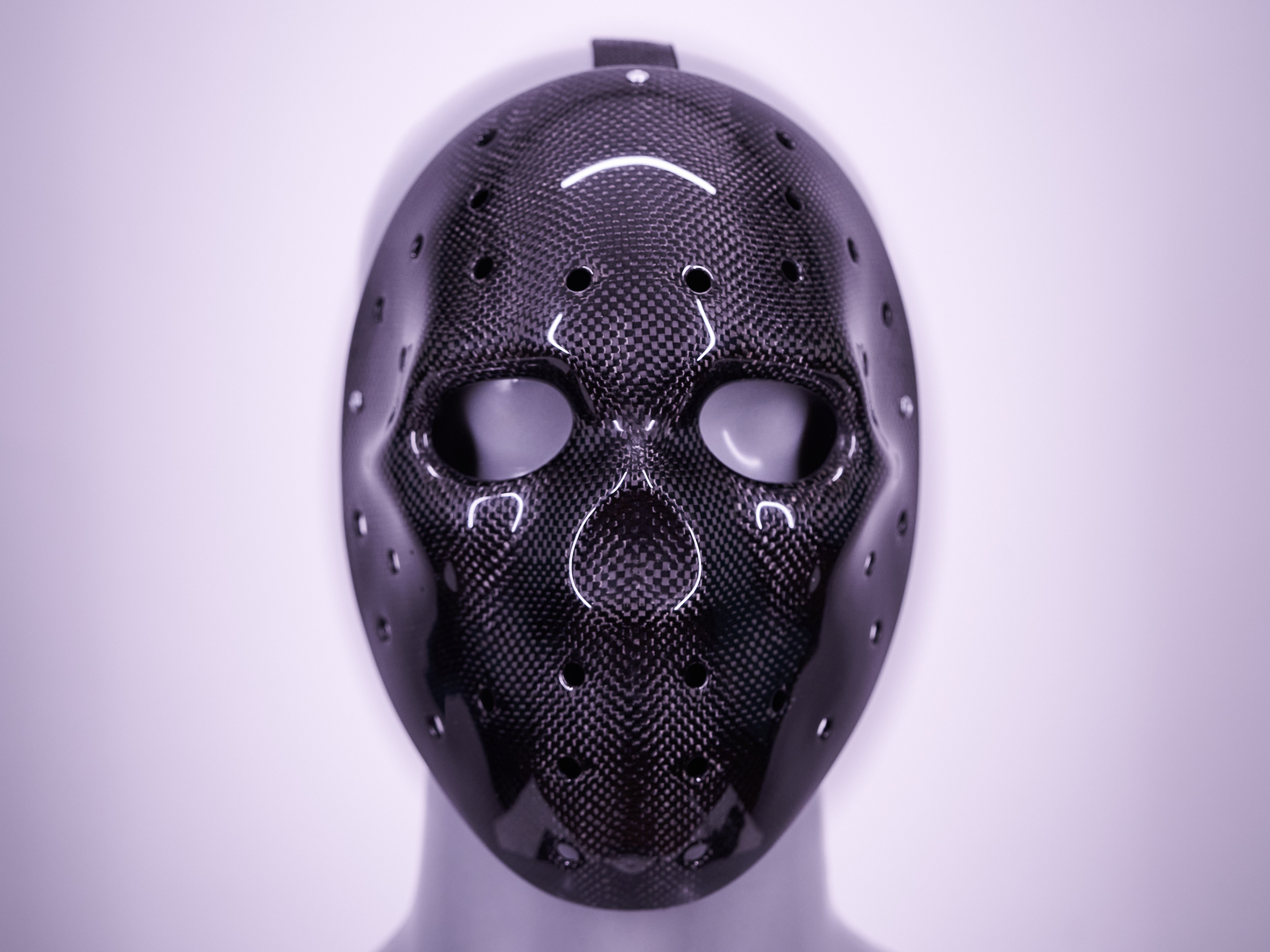 Funny Man V Carbon Fiber mask from Hollywood Undead | Hockey mask, view 1